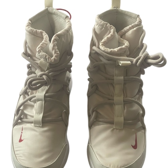 Nike Tanjun High Rise Womens Winter Snow Boots Phantom Red Sand SZ 8.5 - Picture 6 of 6